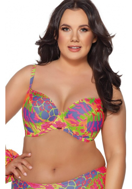 Ava SK-188 biustonosz kąpielowy soft pionowy 70H fluo multikolor