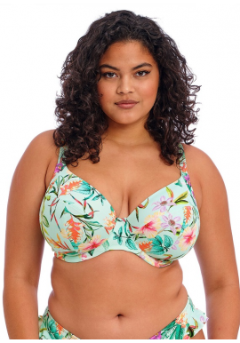 Elomi Sunshine Cove SK soft plunge 40G/90i multikolor kwiaty